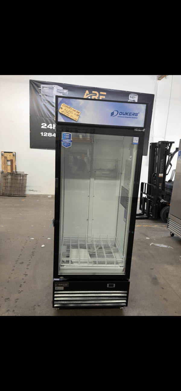 Dukers 1 Door Glass Display